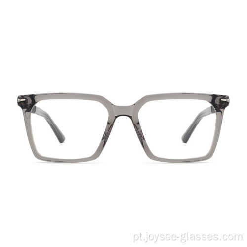 Lentes quadradas retro unissex de alta qualidade